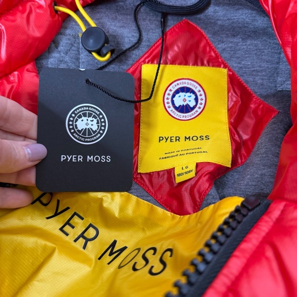 NEW Canada Goose x Pyer Moss Branded Wool-Blend Anorak Jacket - Picture 10 of 13